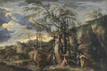 rosa saint john the baptist revealing christ to the disciples Art A4 Photo Print