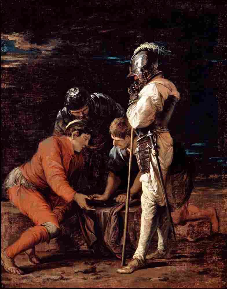 rosa soldiers gambling Art A4 Photo Print