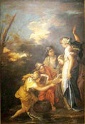 rosa the finding of moses Art A4 Photo Print
