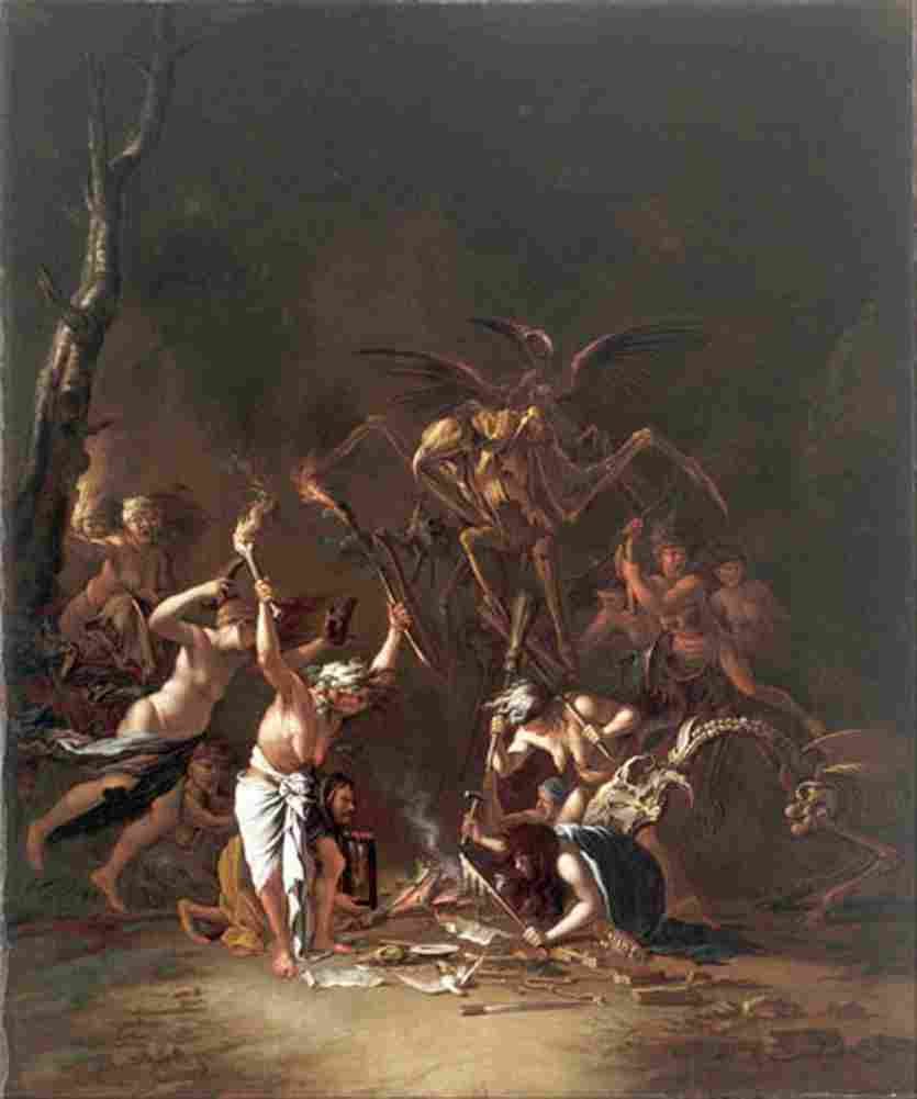 rosa the witches sabbath Art A4 Photo Print