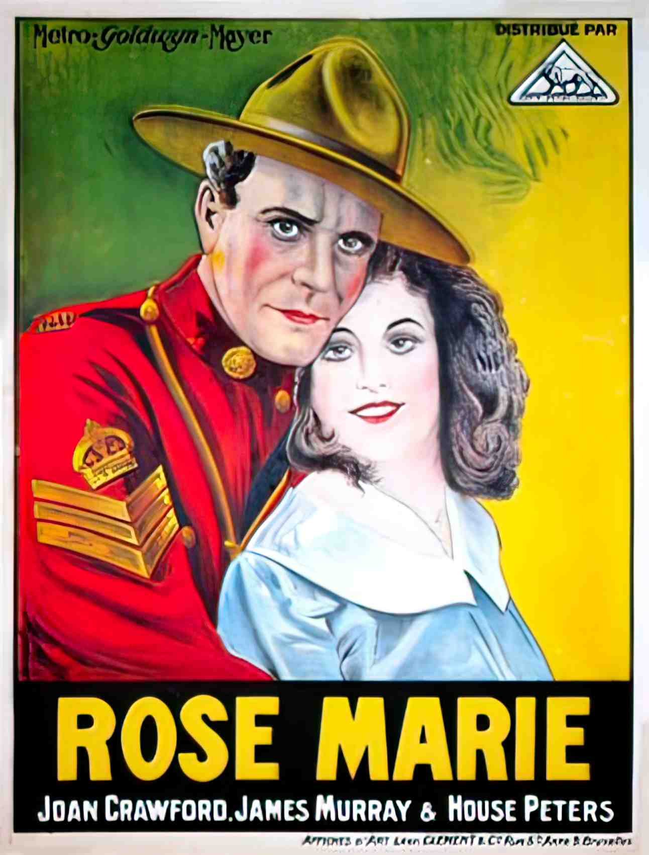 rose marie 1928 belge Advert A4 Photo Print