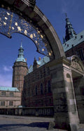 rosenborg castle archway 1980s 1990s A4 Photo Print
