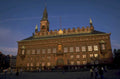 rosenborg castle dusk 1980s 1990s A4 Photo Print