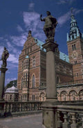 rosenborg castle statues 1980s 1990s A4 Photo Print