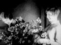 roses mother daughter1980s 1990s A4 Photo Print