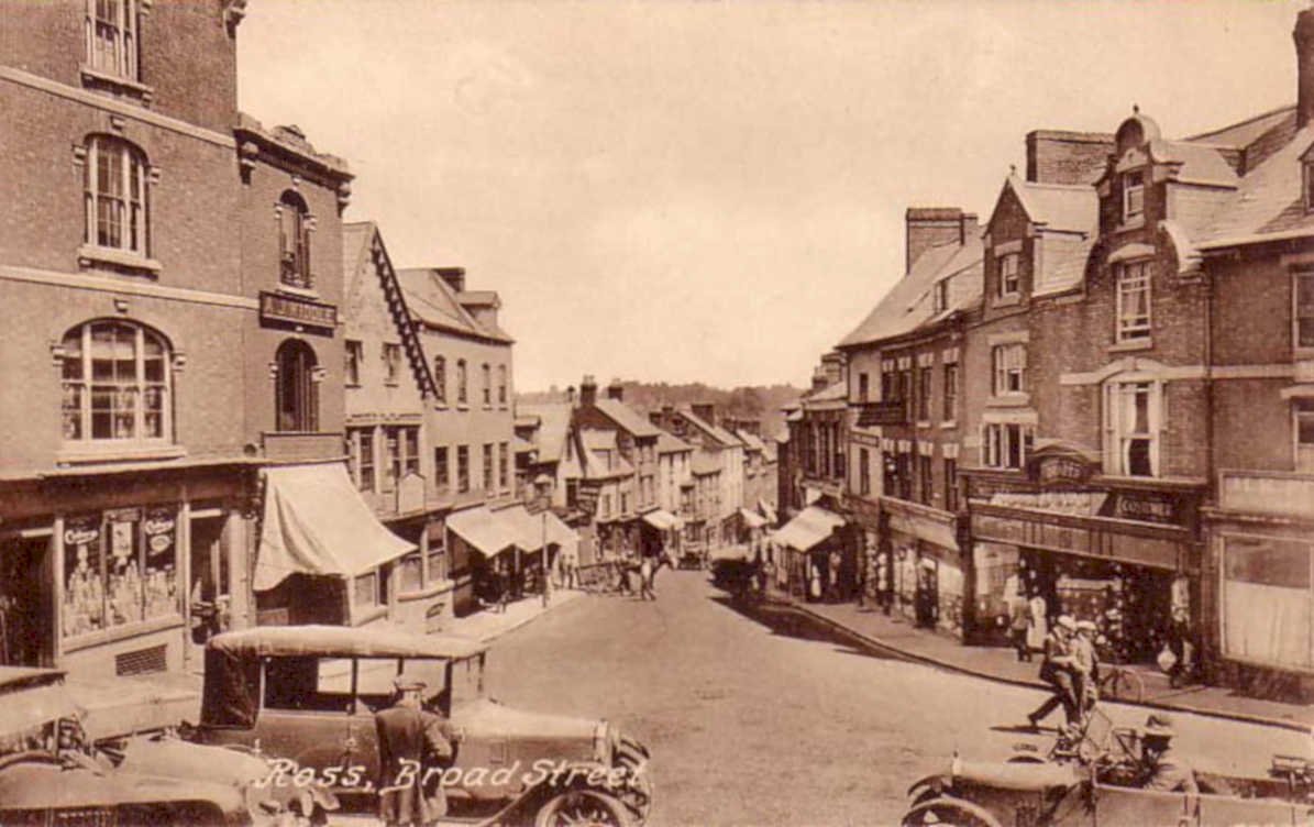 ross broad streetVintage 1880s 1900s A4 Photo Print