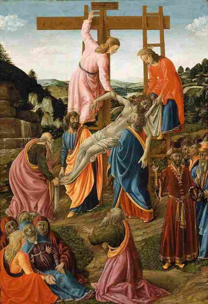 rosselli descent from cross Art A4 Photo Print