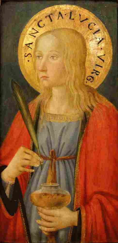 rosselli saint lucy Art A4 Photo Print