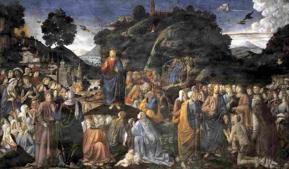 rosselli sermon on the mount Art A4 Photo Print