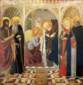rosselli the annunciation Art A4 Photo Print