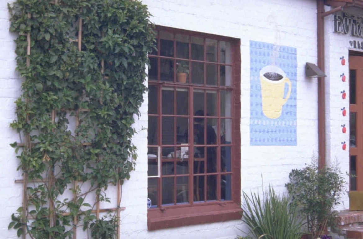 rota cafe window 1980s 1990s A4 Photo Print