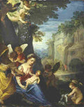 rottenhammer rest on the flight into egypt Art A4 Photo Print