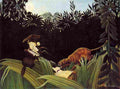 rou Attacked by a Tiger Ranger Art A4 Photo Print