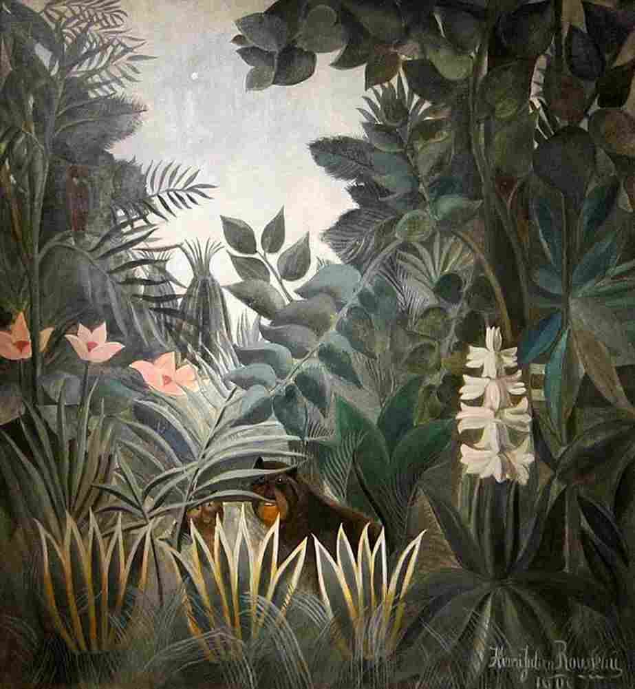 rou The Equatorial Jungle Art A4 Photo Print