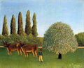 rou The Pasture Art A4 Photo Print