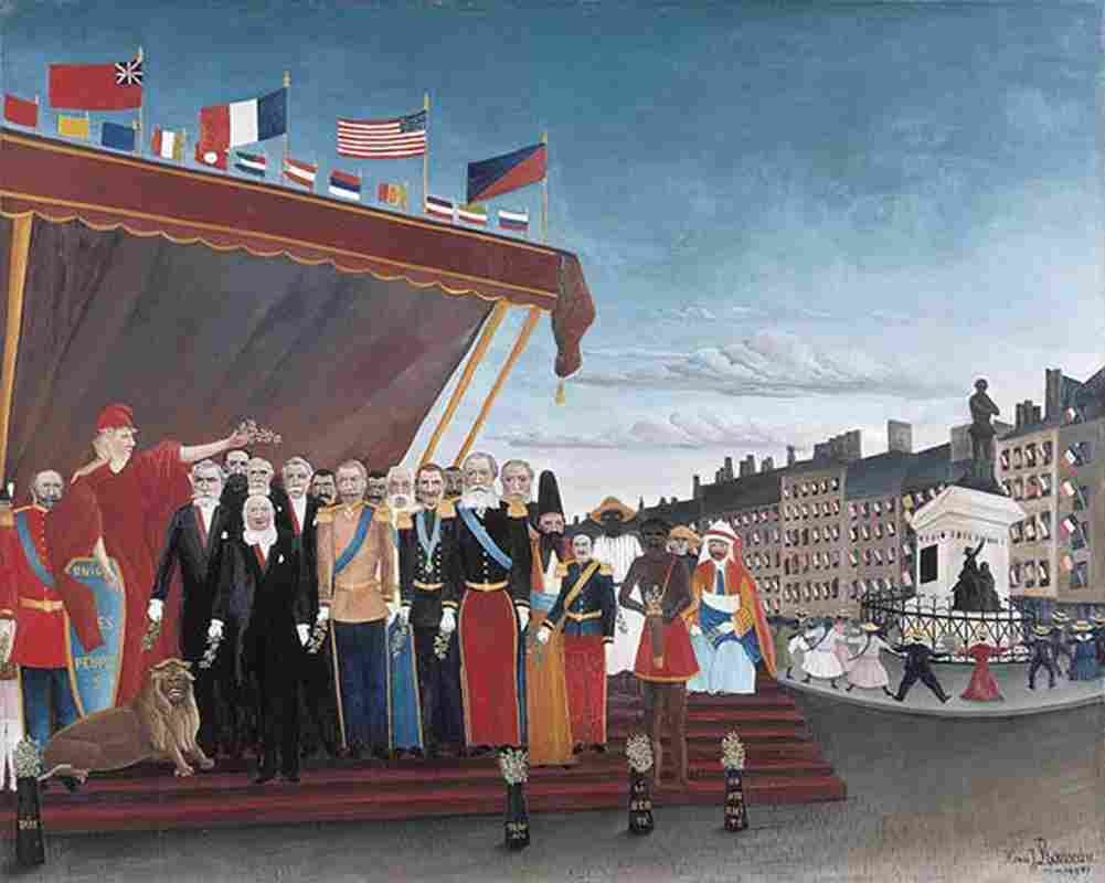 rou The Representatives of Foreign Powers Coming to main Art A4 Photo Print