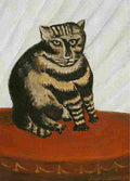 rou le chat tigre Art A4 Photo Print