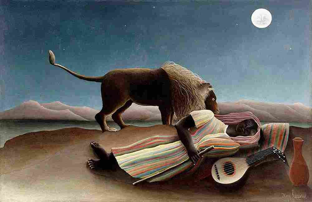 rou the sleeping gypsy Art A4 Photo Print