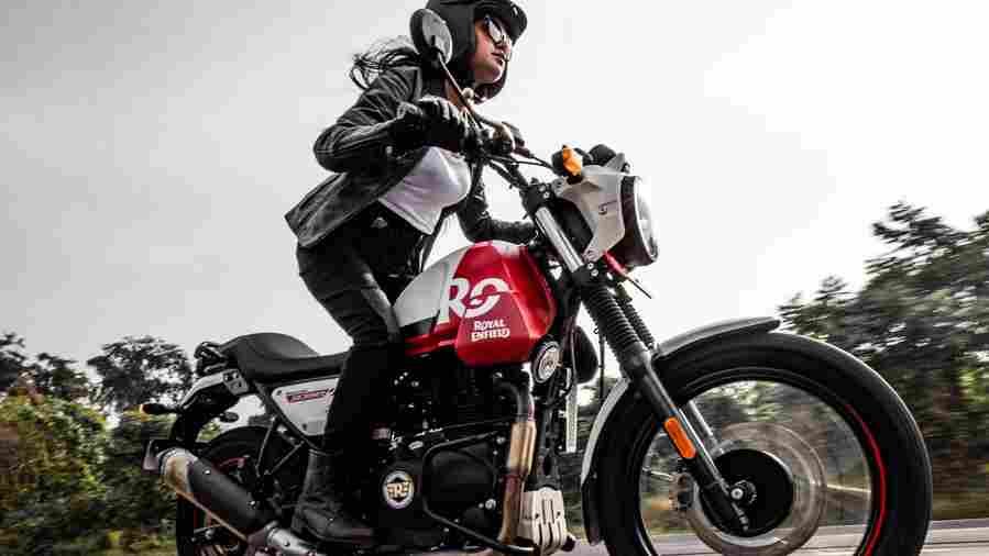 royal enfield scram 411 2022 14565 15 Car A4 Photo Print