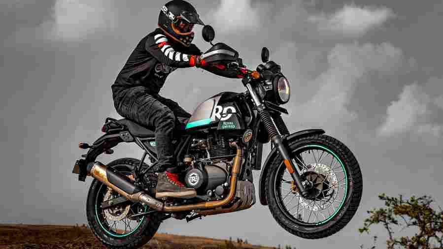 royal enfield scram 411 2022 14565 9 Car A4 Photo Print