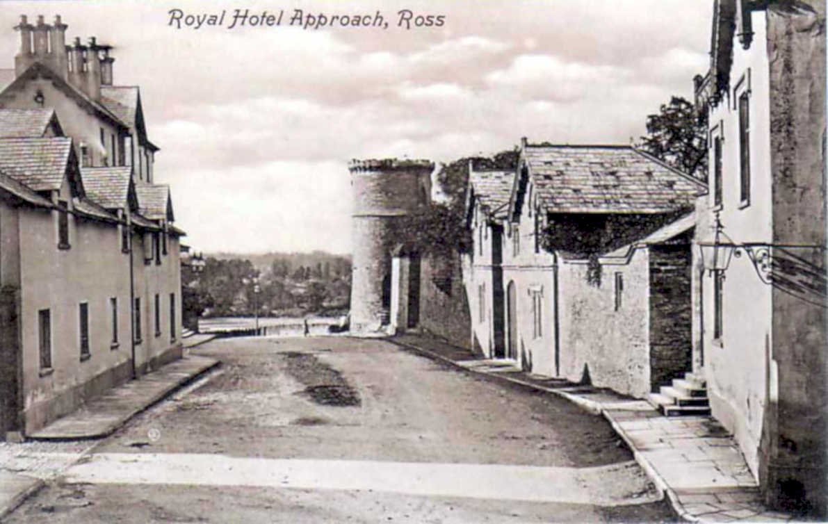royal hotel rossVintage 1880s 1900s A4 Photo Print