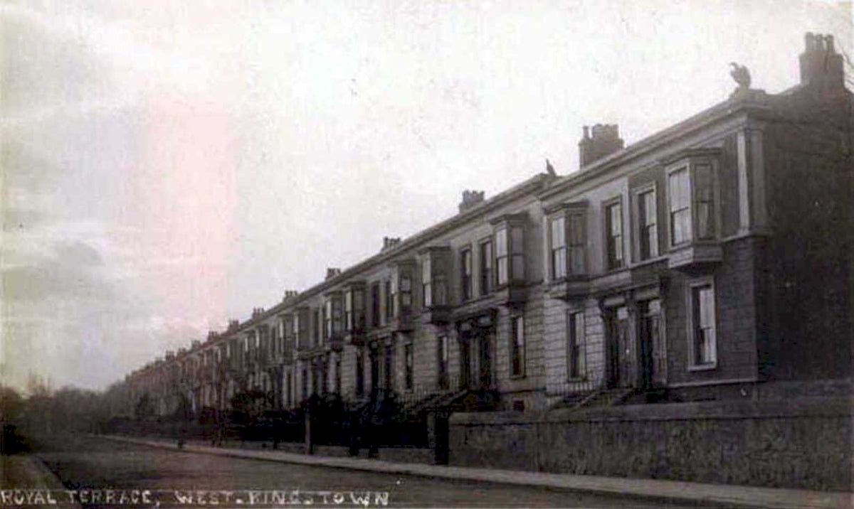 royal terrace westVintage 1880s 1900s A4 Photo Print