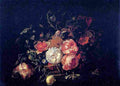 ru basket of flowers Art A4 Photo Print