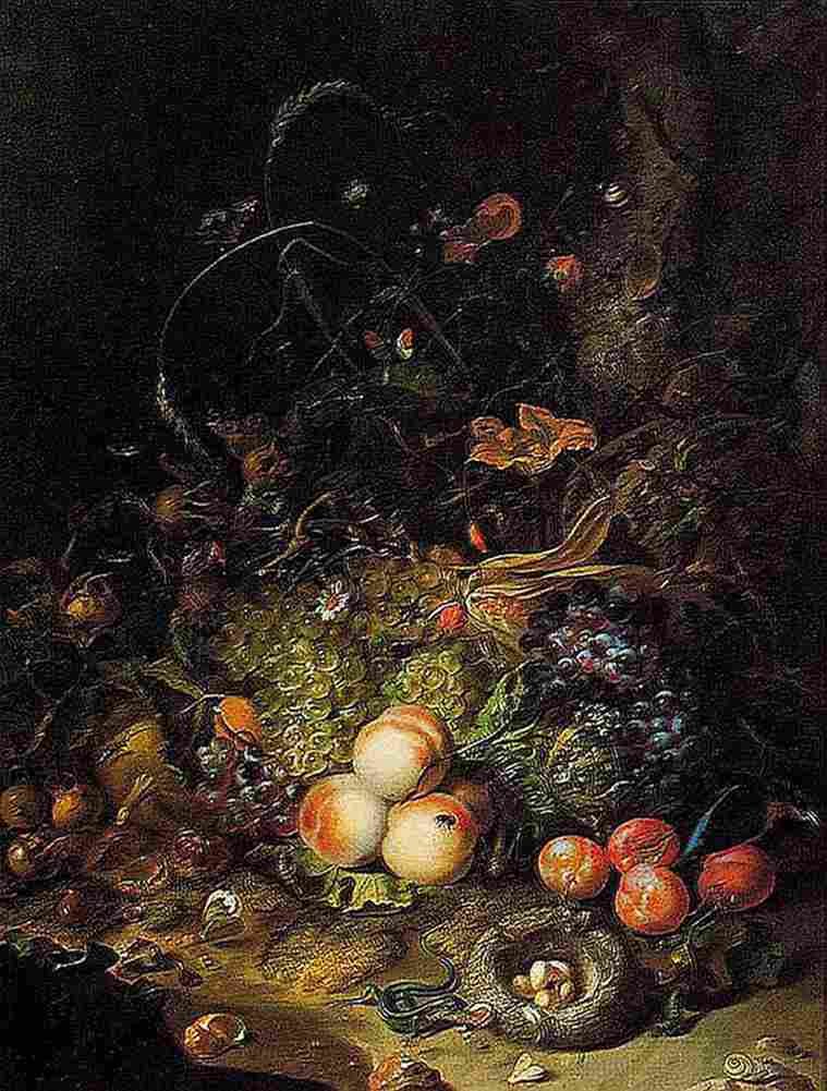 ru flowers fruit and insects Art A4 Photo Print