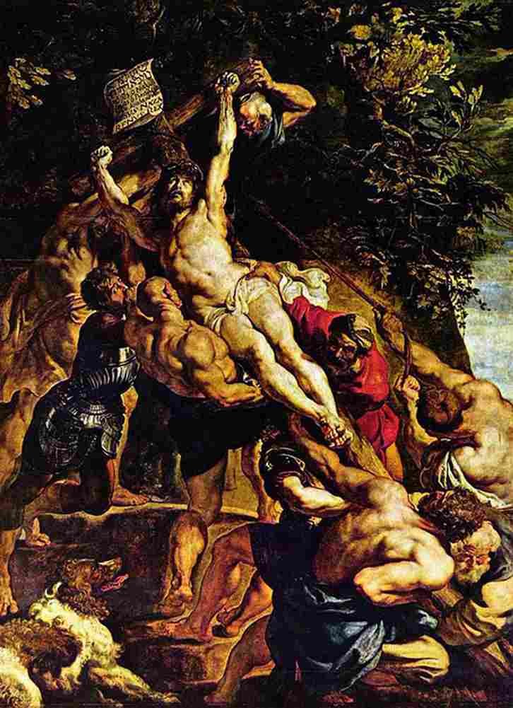 rub The Elevation of the Cross Art A4 Photo Print