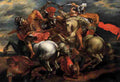 rubens Battle for the Flag Art A4 Photo Print