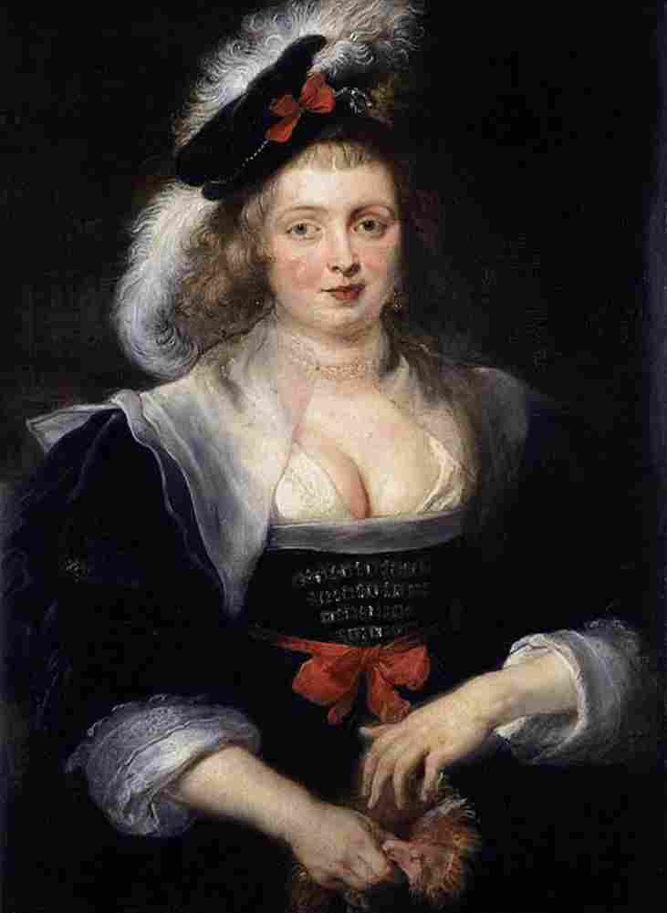 rubens Helene Fourment Art A4 Photo Print