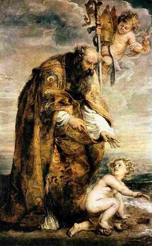 rubens Saint Augustine Art A4 Photo Print