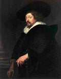 rubens Self Portrait Art A4 Photo Print