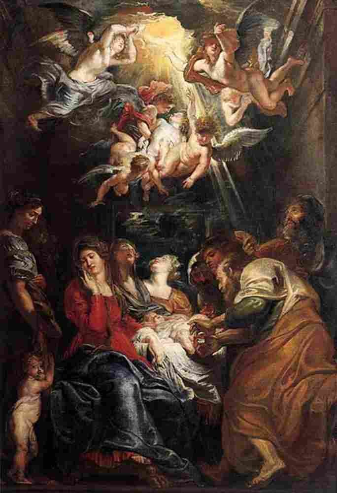 rubens The Circumcision Art A4 Photo Print