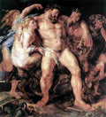rubens The Drunken Hercules Art A4 Photo Print