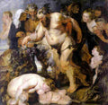 rubens The Drunken Silenus Art A4 Photo Print