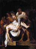 rubens The Entombment Art A4 Photo Print