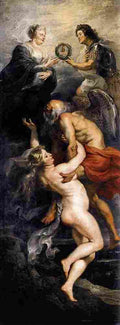 rubens The Triumph of Truth Art A4 Photo Print