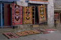 rugs market morocco 1980s 1990s A4 Photo Print