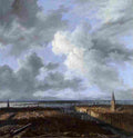 rui A View of Amsterdam Looking Towards the IJ from the Scaffolding main Art A4 Photo Print