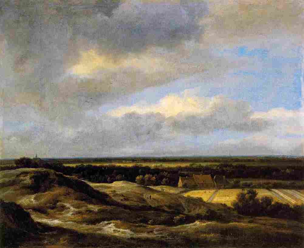 rui Haarlem Seen from the Dunes to the North West Art A4 Photo Print
