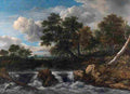 rui Landscape with Waterfall main Art A4 Photo Print