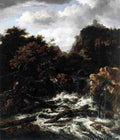 rui Norwegian Landscape with Waterfall Art A4 Photo Print