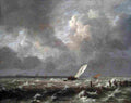 rui The Ij on a Stormy Day Art A4 Photo Print