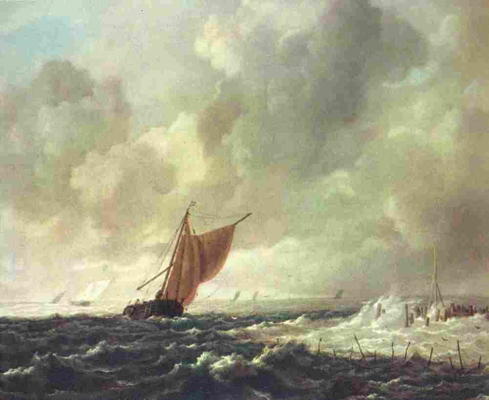 rui stormy sea Art A4 Photo Print