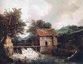rui two watermills and an open sluice Art A4 Photo Print