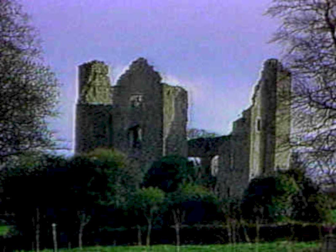 ruined castle meath1980s 1990s A4 Photo Print