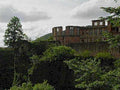 ruined chateau cliffside1980s 1990s A4 Photo Print