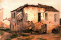 ruined h Art A4 Photo Print