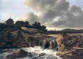 ruisdael Landscape with Waterfall Art A4 Photo Print